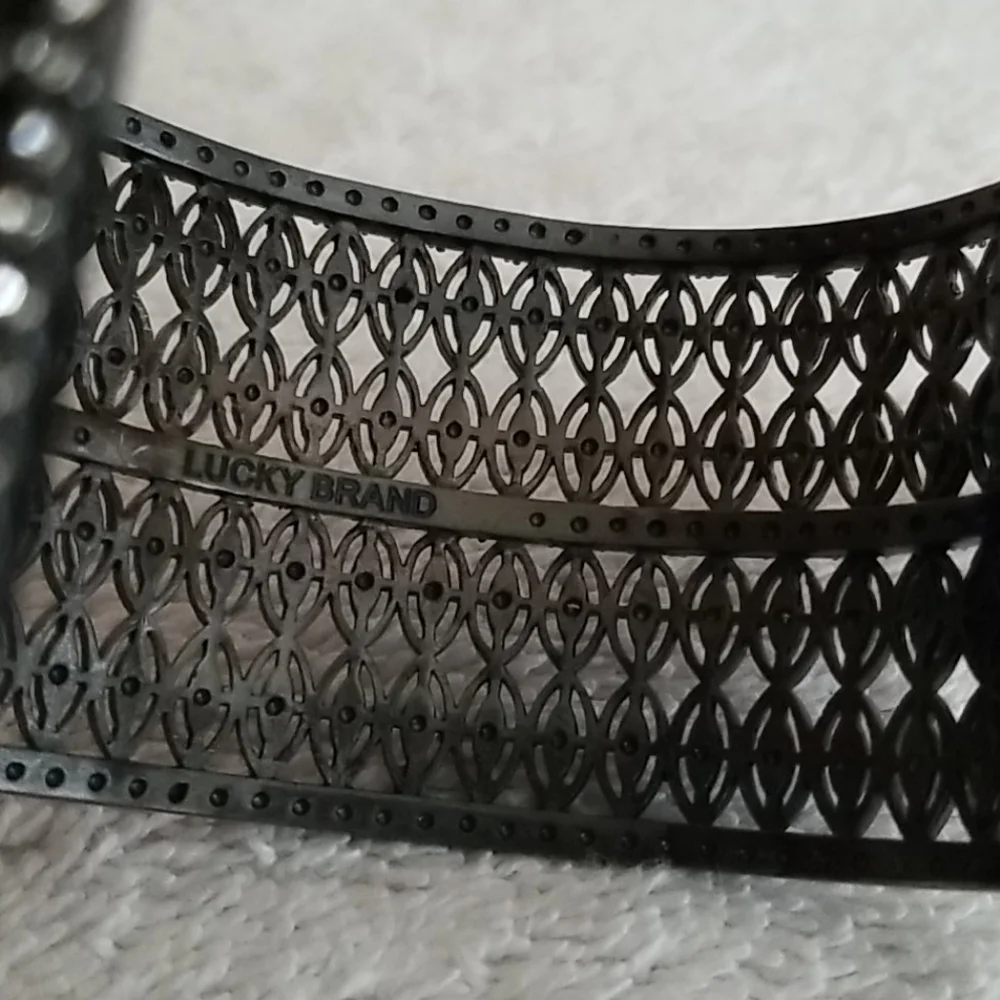 New Lucky Brand Crystal Cuff Bracelet